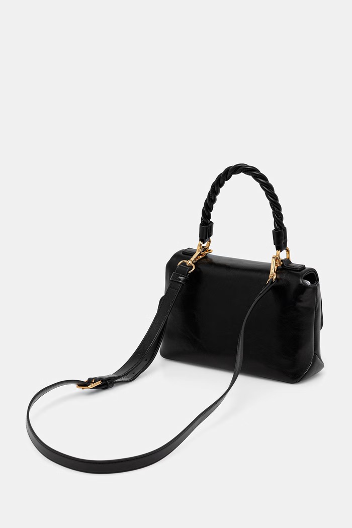 Love Moschino torebka crossbody damska skórzana czarny JC4136PP1PL1100A