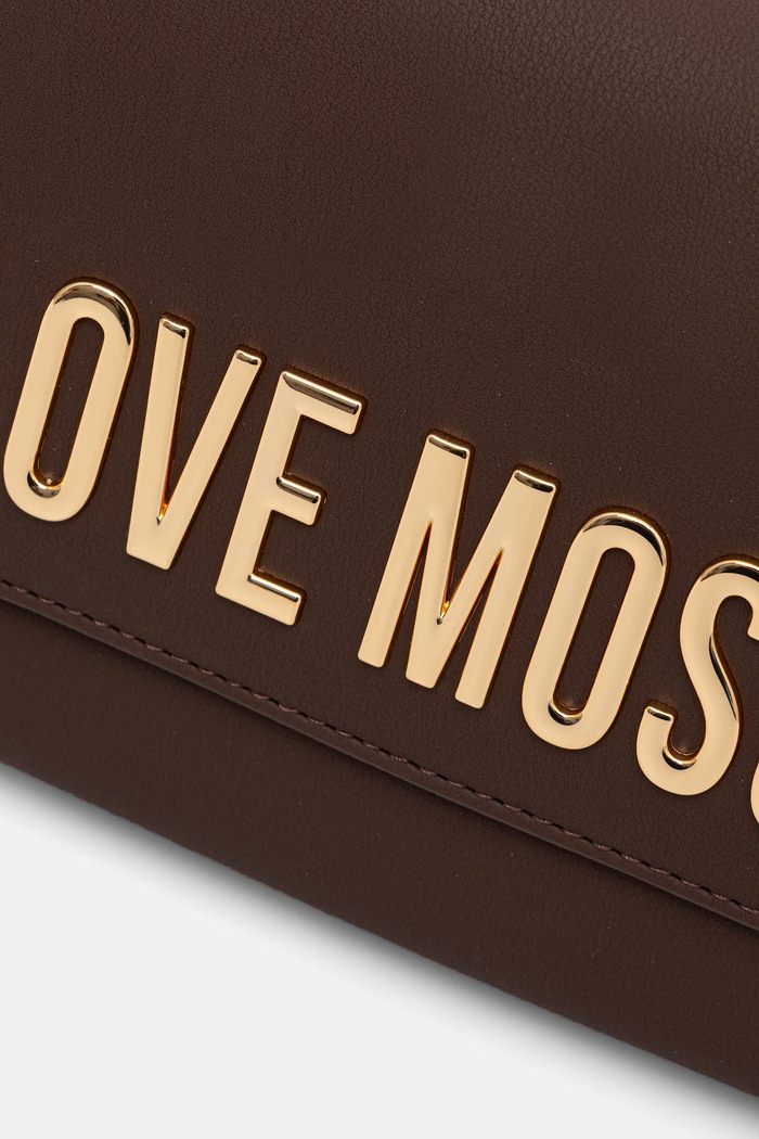 Love Moschino torebka damska z imitacji skóry JC4109PP1PKD0300 brązowy