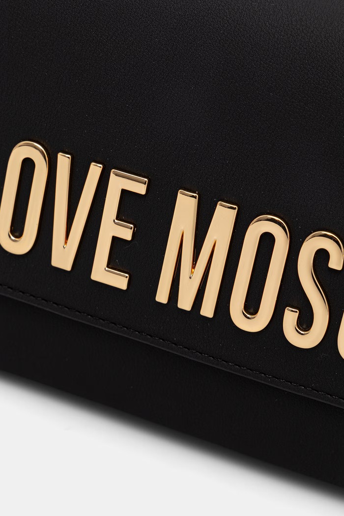 Love Moschino torebka damska z imitacji skóry JC4109PP1PKD0000 czarny