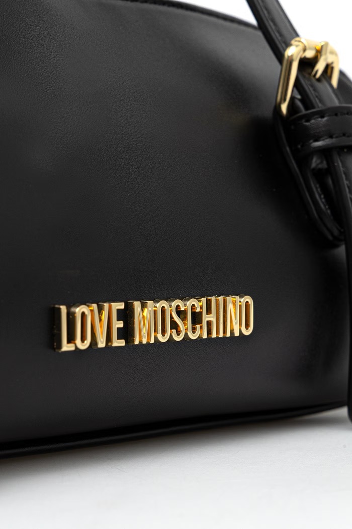 Love Moschino baguette táska női műbőr fekete JC4101PP1PLY0000