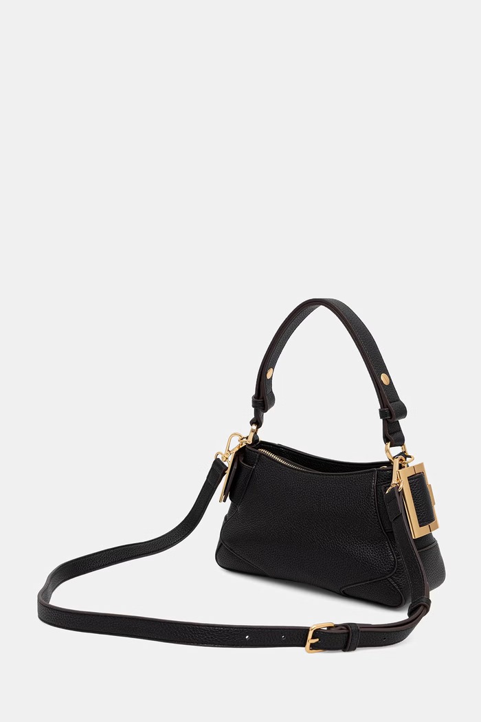 Akcesoria Love Moschino torebka crossbody damska z imitacji skóry JC4098PP1PLT1000 czarny