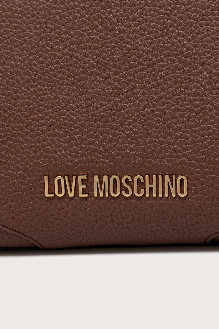 Love Moschino crossbody kabelka dámska z imitácie kože hnedá JC4096PP1PLT1200