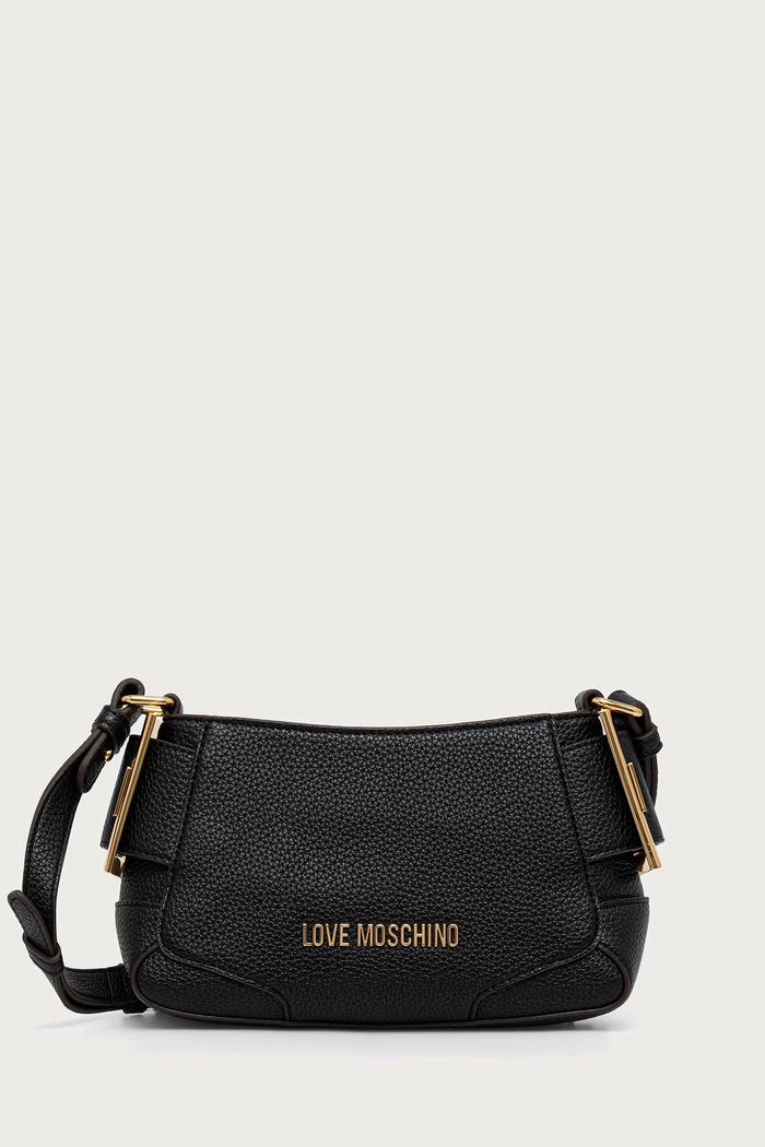 Love Moschino torebka damska z imitacji skóry czarny JC4096PP1PLT1000