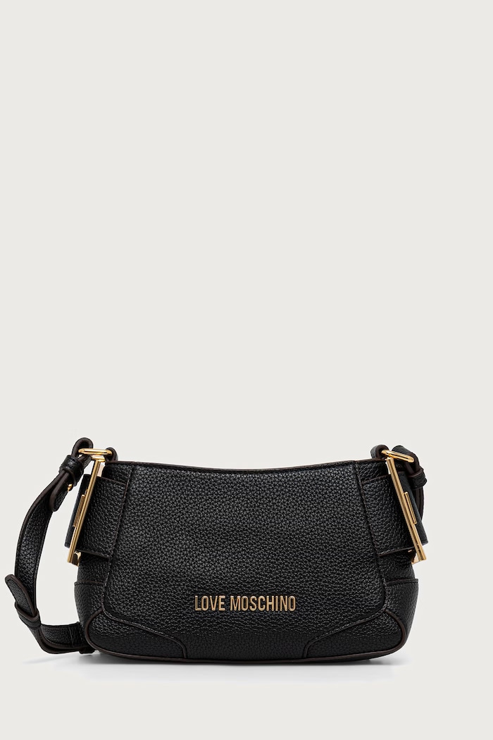 Love Moschino torebka damska z imitacji skóry czarny JC4096PP1PLT1000
