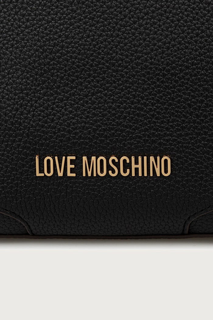 Love Moschino torebka damska z imitacji skóry czarny JC4096PP1PLT1000