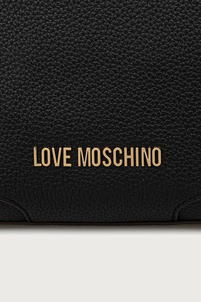 Love Moschino torebka damska z imitacji skóry czarny JC4096PP1PLT1000
