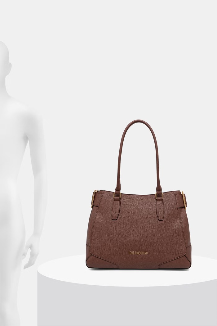 Love Moschino torebka tote damska z imitacji skóry JC4095PP1PLT1200