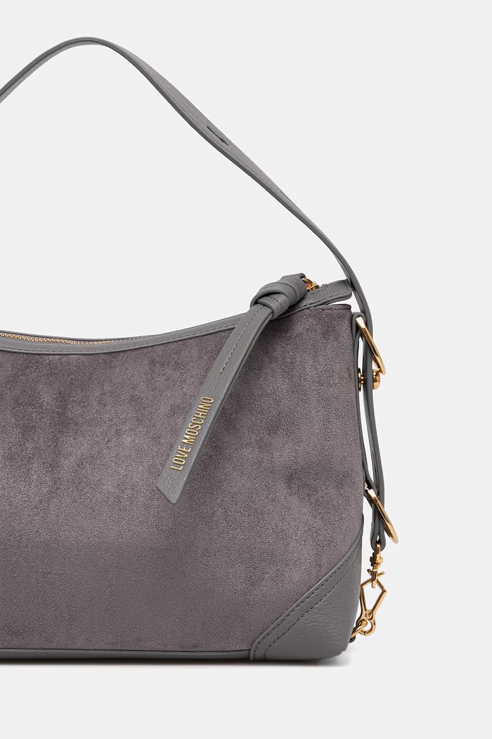 Akcesoria Love Moschino torebka hobo damska JC4091PP1PLD101A szary