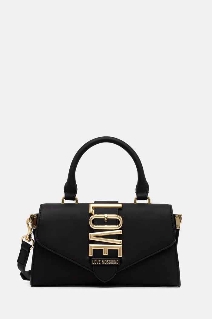 Love Moschino keresztpántos táska női műbőr fekete JC4083PP1PLE1000
