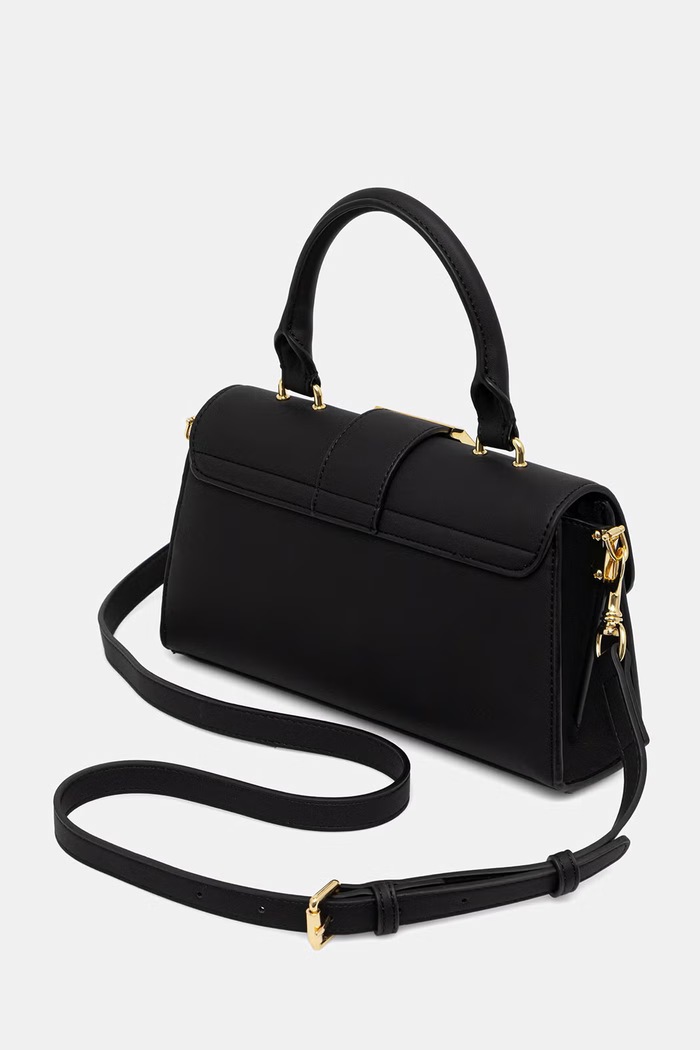 Akcesoria Love Moschino torebka crossbody damska z imitacji skóry JC4083PP1PLE1000 czarny