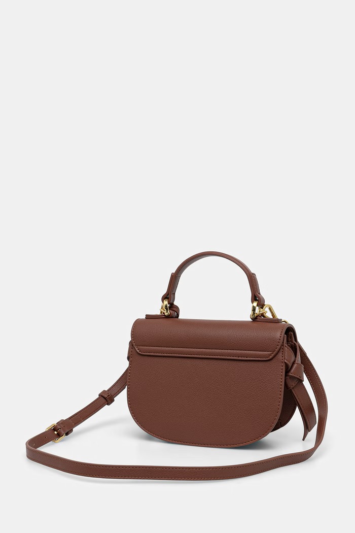 Akcesoria Love Moschino torebka crossbody damska z imitacji skóry JC4057PP1PLL0200 brązowy