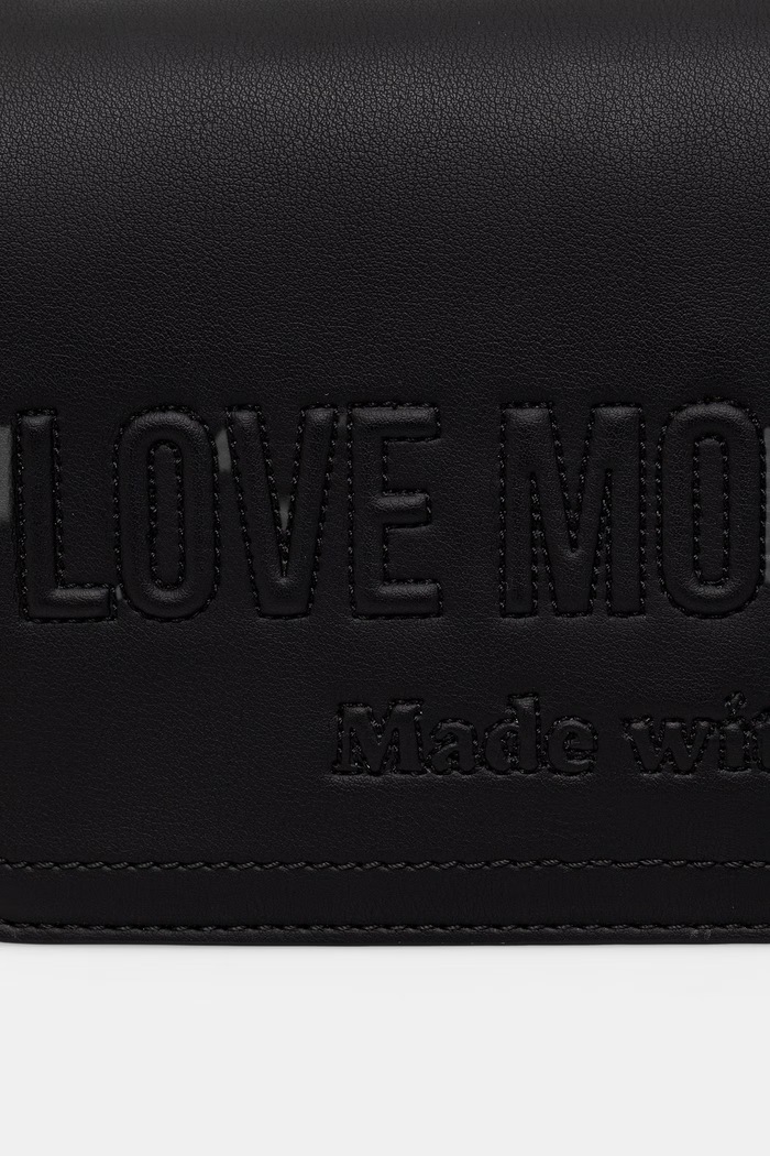 Love Moschino torebka damska z imitacji skóry czarny JC4046PP1PLE0000
