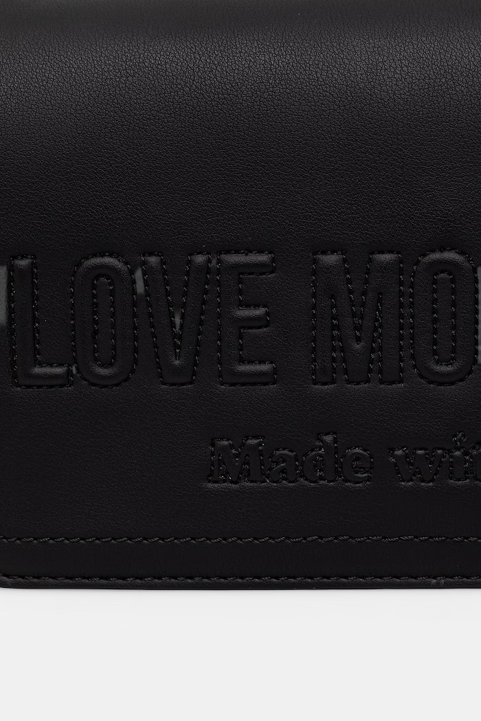 Love Moschino torebka damska z imitacji skóry czarny JC4046PP1PLE0000
