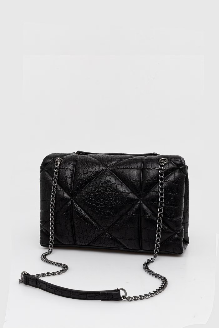 Love Moschino torebka crossbody damska z imitacji skóry czarny JC4041PP1PLF1000