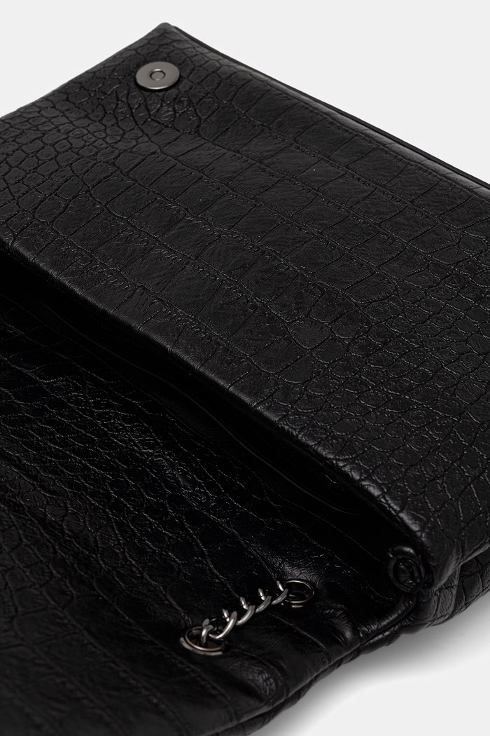 Love Moschino torebka crossbody damska z imitacji skóry JC4041PP1PLF1000 czarny