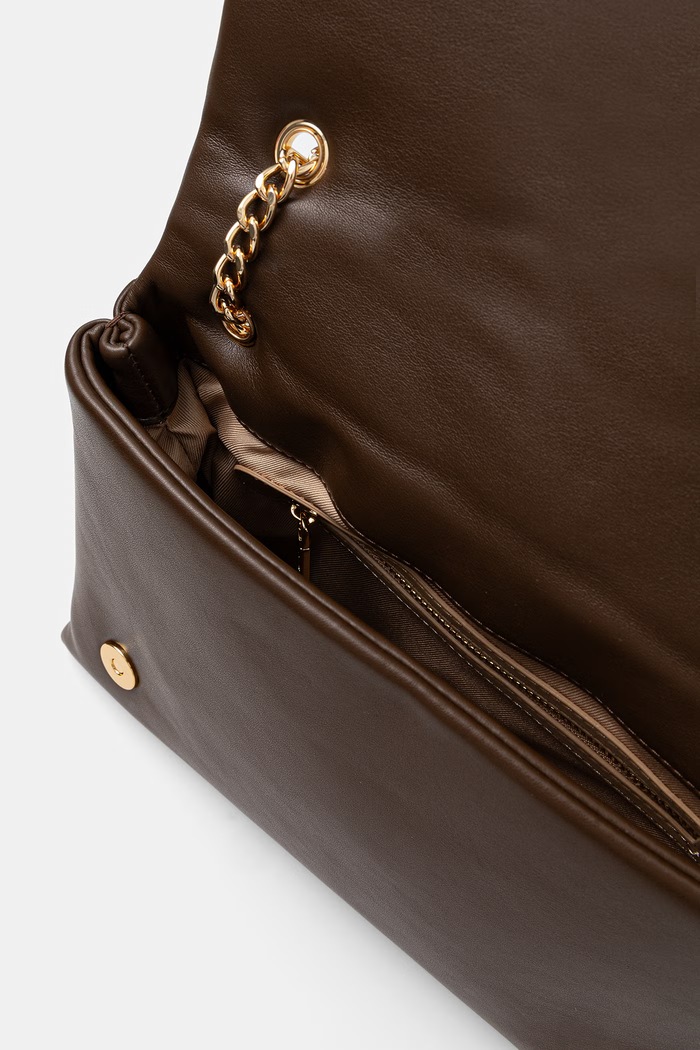 Love Moschino torebka crossbody damska z imitacji skóry JC4041PP1PLC0300 brązowy