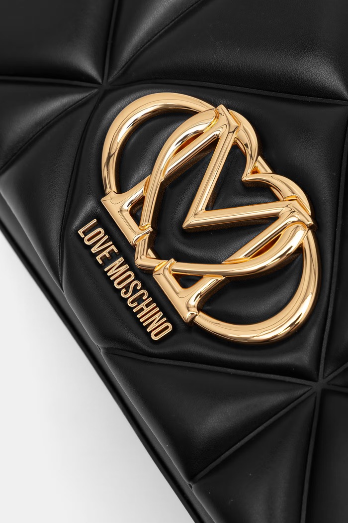 Love Moschino torebka damska z imitacji skóry czarny JC4041PP1PLC0000