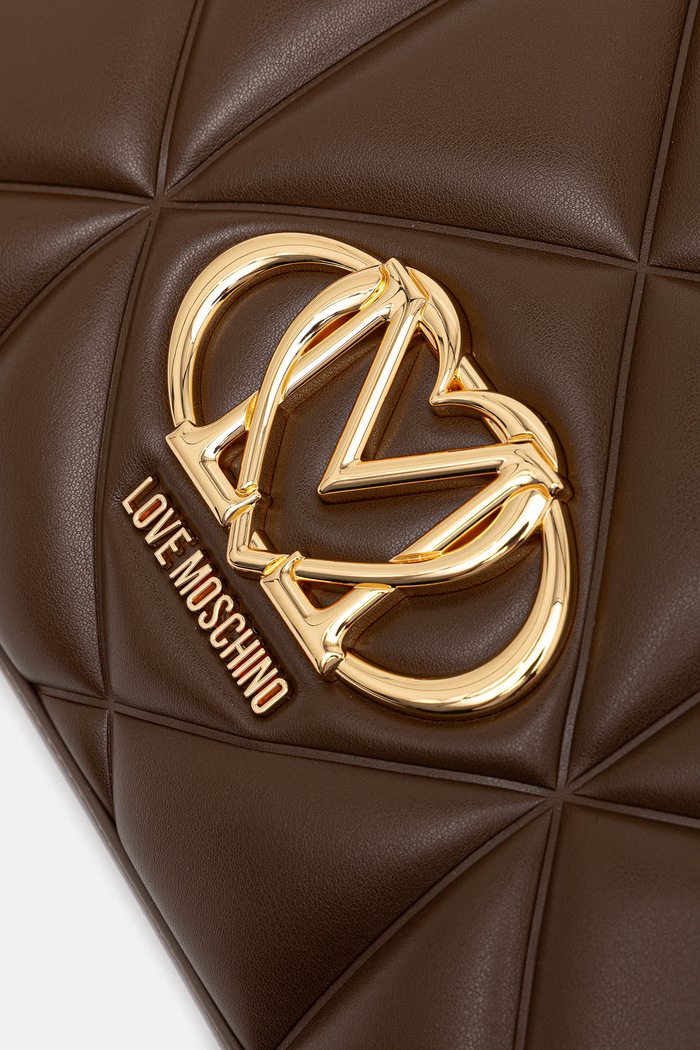 Love Moschino torebka damska brązowy JC4040PP1PLC0300
