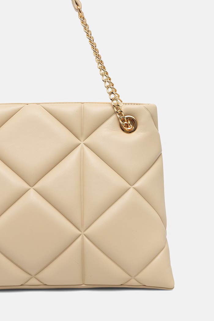 Akcesoria Love Moschino torebka tote damska z imitacji skóry JC4040PP1PLC0129 beżowy