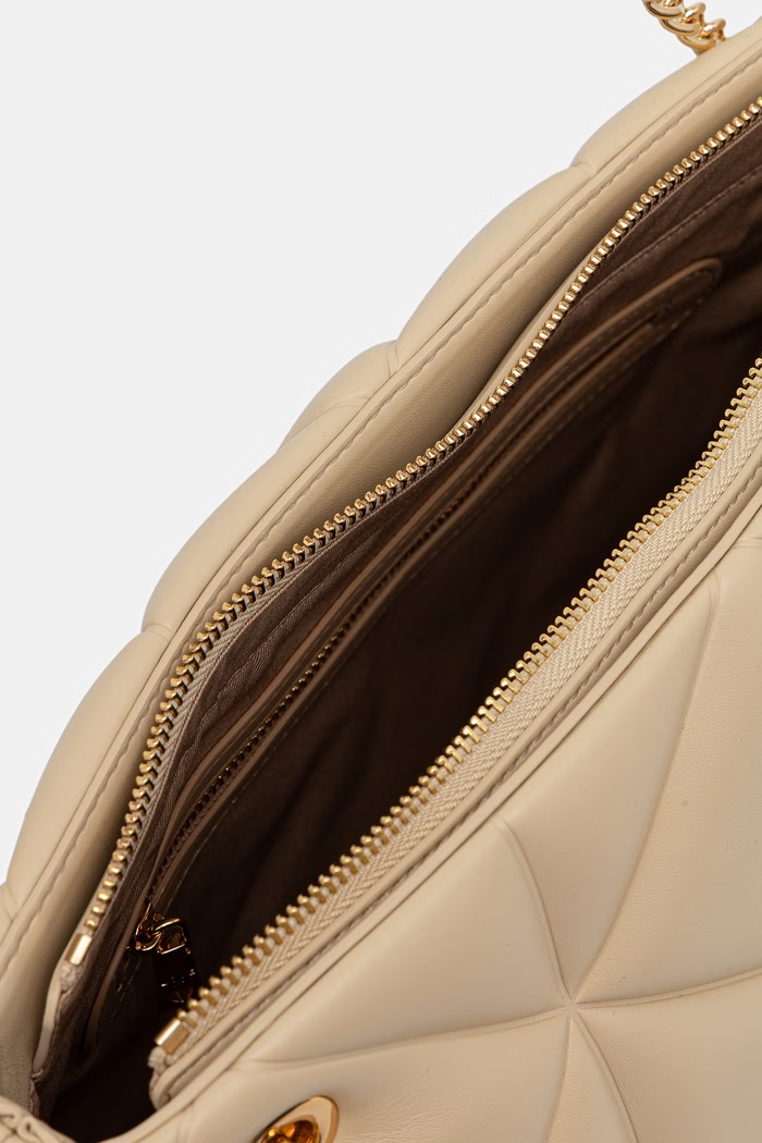 Love Moschino torebka tote damska z imitacji skóry JC4040PP1PLC0129 beżowy