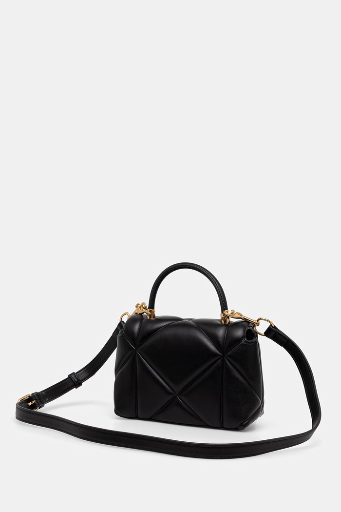 Love Moschino torebka crossbody damska z imitacji skóry czarny JC4035PP1PLC0000