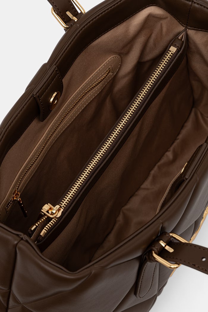 Love Moschino torebka shopper damska z imitacji skóry JC4033PP1PLC0300 brązowy