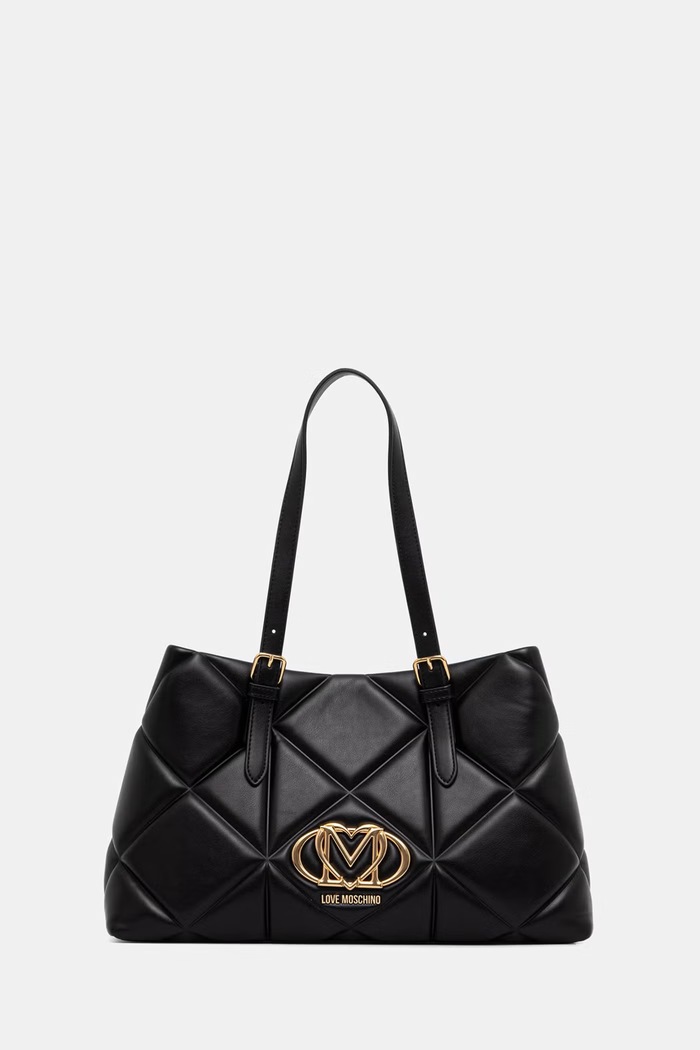 Love Moschino torebka shopper damska czarny JC4033PP1PLC0000