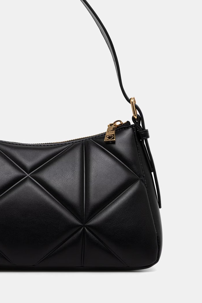 Akcesoria Love Moschino torebka bagietka damska z imitacji skóry JC4032PP1PLC0000 czarny
