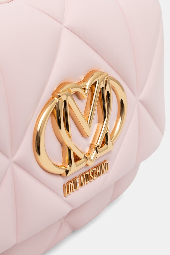 Love Moschino torebka crossbody damska z imitacji skóry różowy JC4031PP1PLC0601