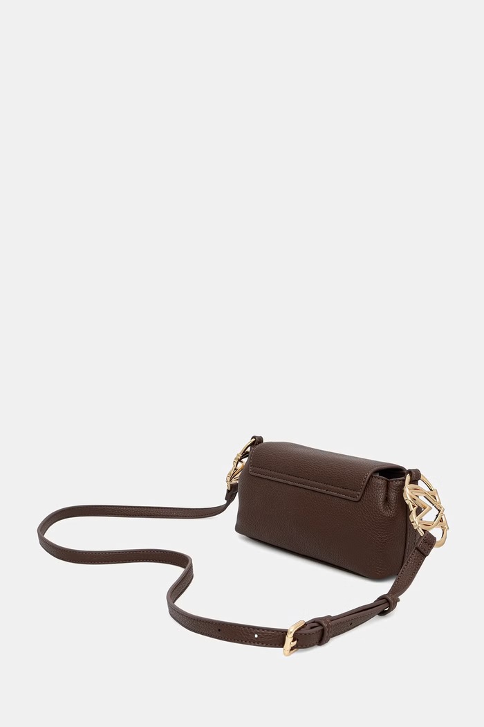 Akcesoria Love Moschino torebka crossbody damska z imitacji skóry JC4013PP1PLB0300 brązowy