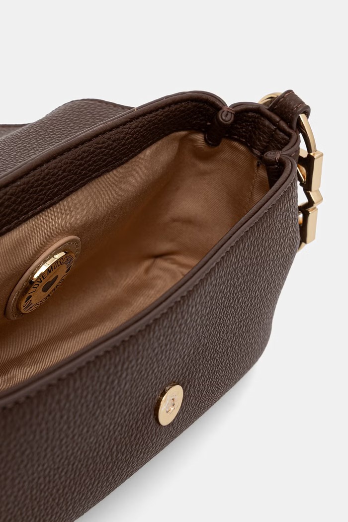 Love Moschino torebka crossbody damska z imitacji skóry brązowy JC4013PP1PLB0300