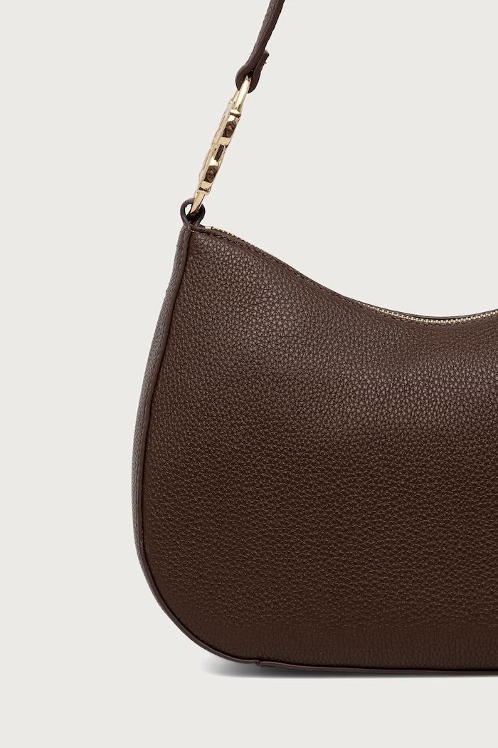 Akcesoria Love Moschino torebka hobo damska z imitacji skóry JC4012PP1PLB0300 brązowy