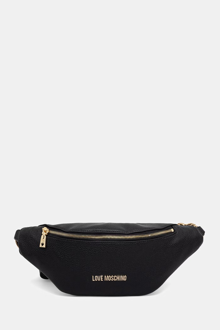 Love Moschino nerka damska z imitacji skóry czarny JC4010PP1PLB0000
