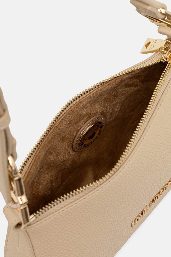 Love Moschino torebka bagietka damska z imitacji skóry JC4007PP1PLB0129 beżowy