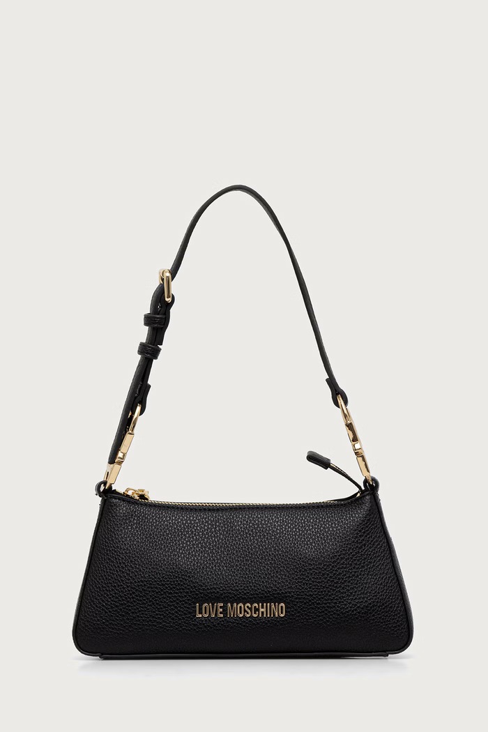 Love Moschino torebka damska z imitacji skóry czarny JC4007PP1PLB0000