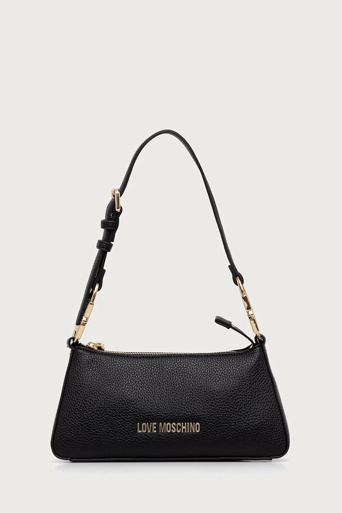 Love Moschino torebka damska z imitacji skóry czarny JC4007PP1PLB0000