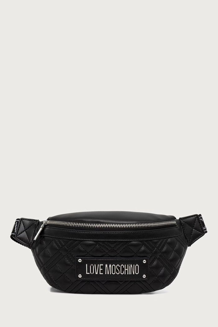 Love Moschino nerka damska z imitacji skóry czarny JC4003PP1PLA000B
