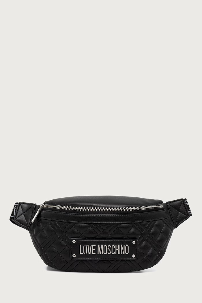 Love Moschino nerka damska z imitacji skóry czarny JC4003PP1PLA000B
