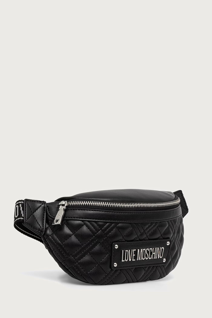 Love Moschino nerka damska z imitacji skóry JC4003PP1PLA000B czarny AW26