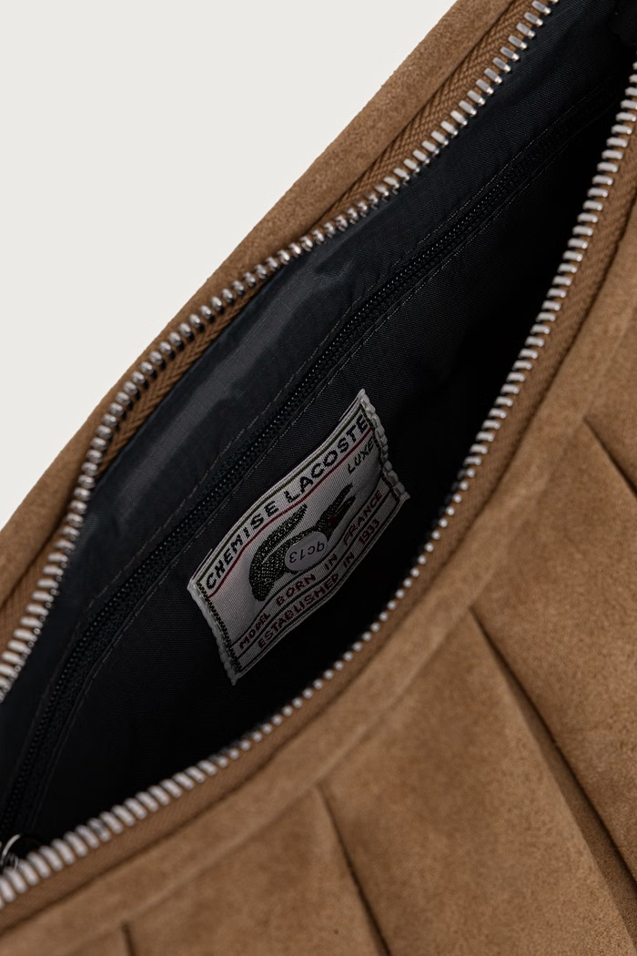 Torebka crossbody damska Lacoste beżowy NU5468DX