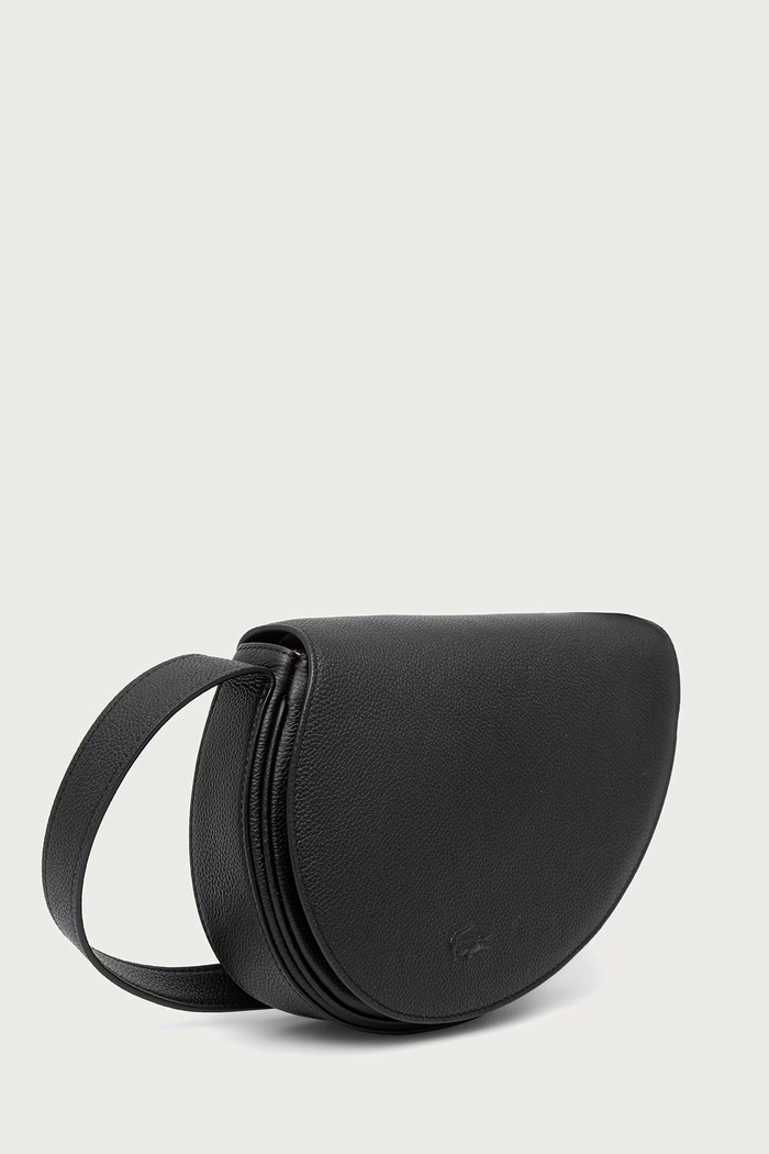 Lacoste Torebka crossbody damska skórzana NU5464FP czarny AW26