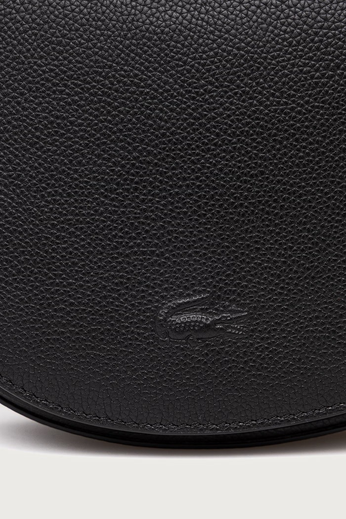 Torebka crossbody damska skórzana Lacoste NU5464FP czarny