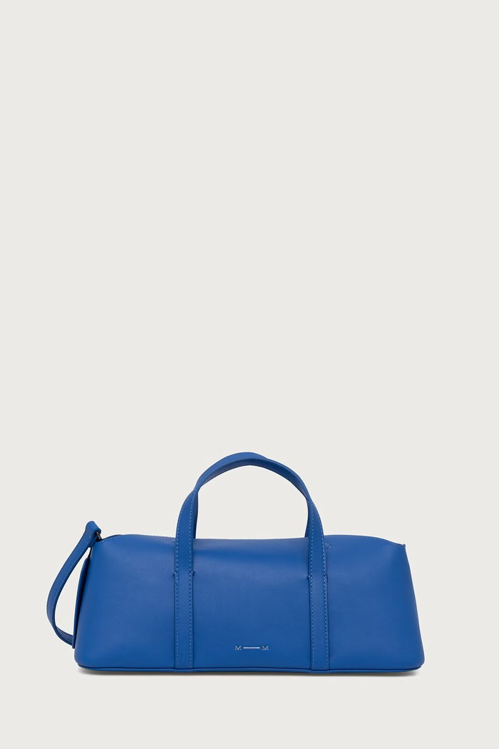 MM by Max Mara Torebka crossbody damska z imitacji skóry MMLMOSCHEA niebieski 2626516028600