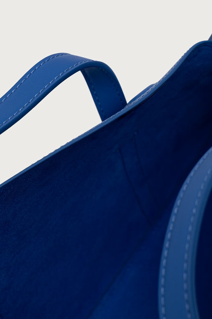Torebka crossbody damska z imitacji skóry MMLMOSCHEA MM by Max Mara niebieski 2626516028600