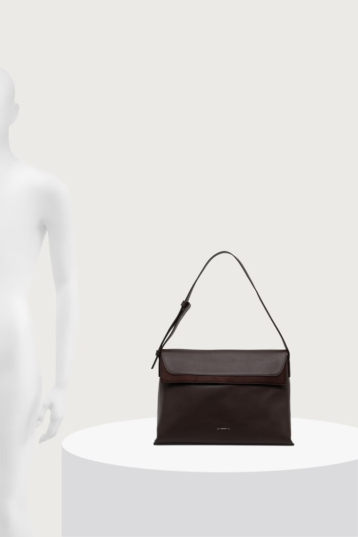 MM by Max Mara Torebka shopper damska z imitacji skóry MMLLAMINE 2626516018600