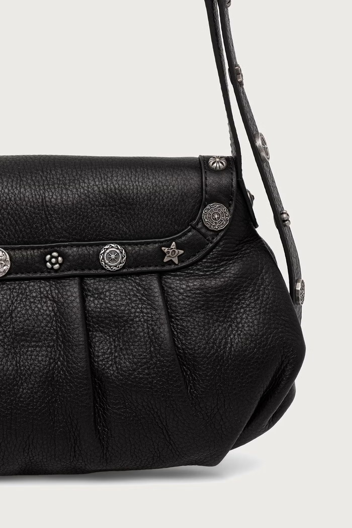 Akcesoria Miss Sixty Torebka crossbody damska skórzana 6M3GJ80700 czarny