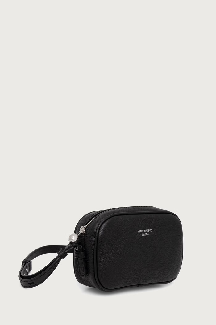 Weekend Max Mara Torebka crossbody damska skórzana WKASNOB 2625516155600 czarny AW26