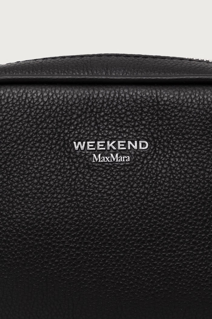 Torebka crossbody damska skórzana WKASNOB Weekend Max Mara 2625516155600 czarny