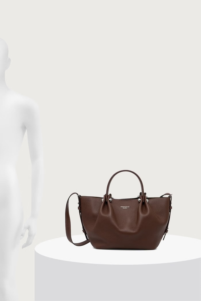 Weekend Max Mara Torebka shopper damska skórzana WKADRITTO 2625516135600