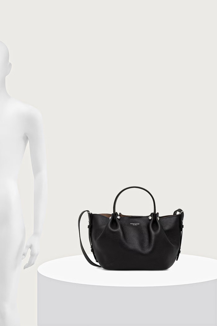 Weekend Max Mara Torebka shopper damska skórzana WKADRITTO 2625516135600